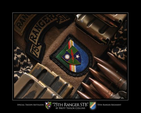"75th RANGER STB" Special Troops Battalion