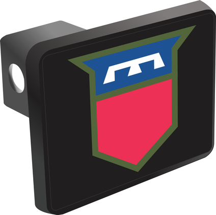 76th Training Division Trailer Hitch Cover