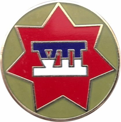 7TH ARMY CORPS LAPEL PIN