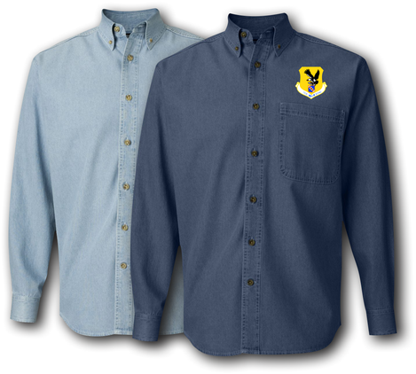 7th Bomb Wing Denim Shirt