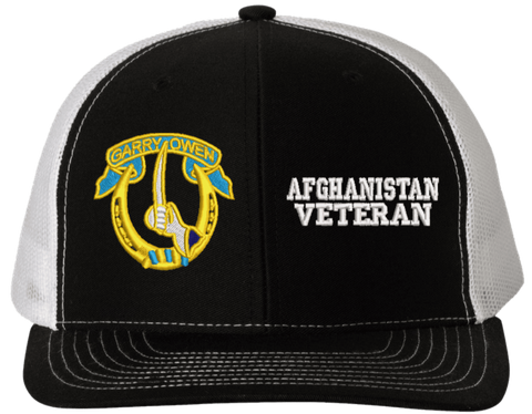 7th Cavalry Afghanistan Veteran Split Cap