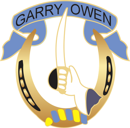 7th Cavalry Brigade Patch Vinyl Transfer Decal