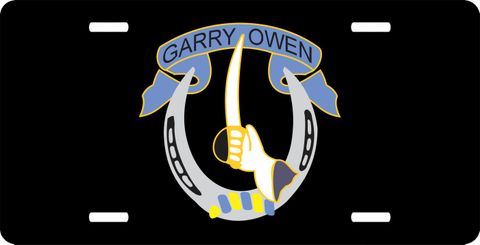 7th Cavalry Brigade PatchLicense Plate