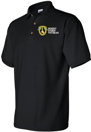 7th Cavalry Regiment Desert Storm Veteran Polo