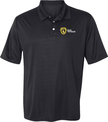 7th Cavalry Regiment Iraq Veteran Moisture Wicking Polo