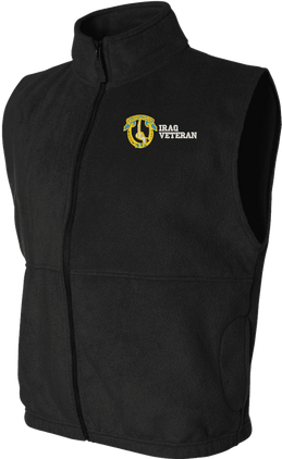 7th Cavalry Regiment Iraq Veteran Full-Zip Fleece Vest