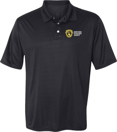 7th Cavalry Regiment United States Army Moisture Wicking Polo