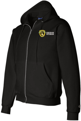7th Cavalry Regiment Vietnam Veteran Zippered Hoodie