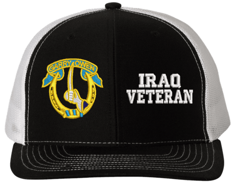 7th Cavalry Iraq Veteran Split Cap