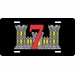 7th Engineer Support Battalion License Plate