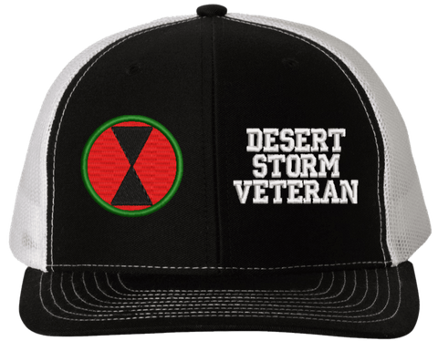 7th Infantry Desert Storm Veteran Split Cap