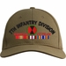 7th Infantry Division Afghanistan Veteran Embroidered Cap with Ribbons