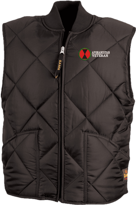 7th Infantry Division Afghanistan Veteran Game Sportswear Finest Vest