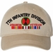 7th Infantry Division Afghanistan Veteran with Ribbons Unstructured Dad Cap