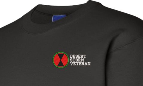 7th Infantry Division Desert Storm Veteran Sweatshirt