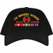 7th Infantry Division Iraq Veteran Embroidered Cap with Ribbons