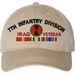 7th Infantry Division Iraq Veteran with Ribbons Unstructured Dad Cap