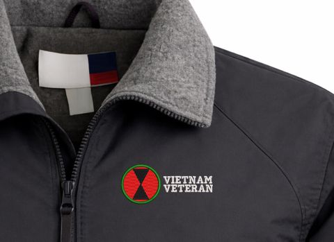 7th Infantry Division Vietnam Veteran 3-Season Jacket