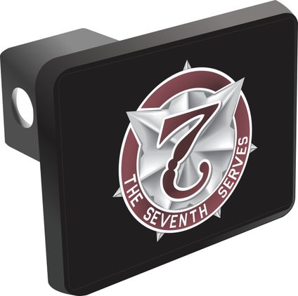7th Medical Command Unit Crest Hitch Cover
