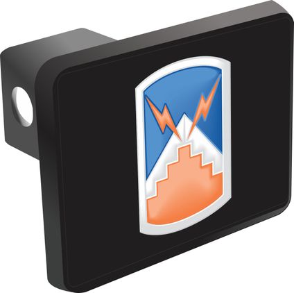 7th Signal Brigade Patch Hitch Cover