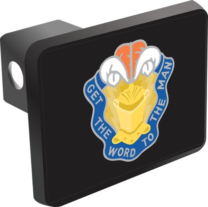 7th Signal Brigade Unit Crest Hitch Cover