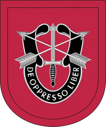 7th Special Forces Group Flash Decal