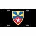 7th Support Command License Plate