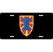 7th Transportation Command License Plate