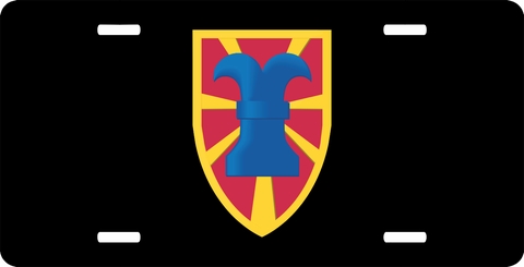 7th Transportation Command License Plate