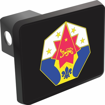 7th U.S. Army Corps Unit Crest Hitch Cover