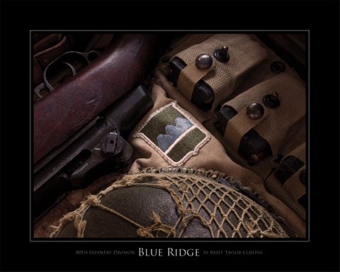 80th Infantry Division - Blue Ridge - Giclee Print