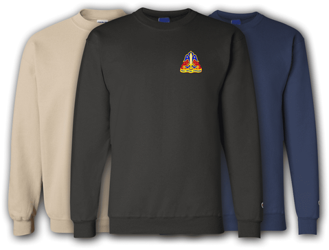 80th Training Division Unit Crest Printed Sweatshirt