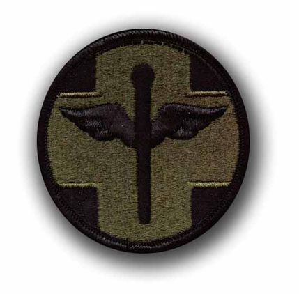 818TH HOSPITAL CENTER SUBDUED 2 3/4" MILITARY PATCH