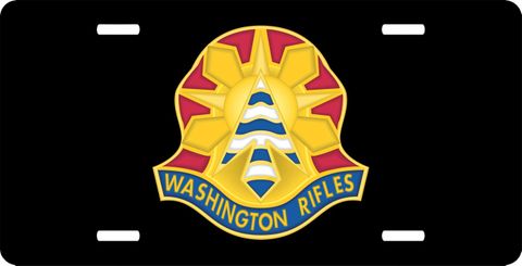 81st Infantry Brigade Unit CrestLicense Plate