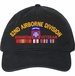 82d Airborne Division Afghanistan Veteran with Ribbons Unstructured Dad Cap