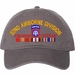 82d Airborne Division Afghanistan Veteran with Ribbons Unstructured Dad Cap
