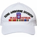 82d Airborne Division Iraq Veteran with Ribbons Unstructured Dad Cap