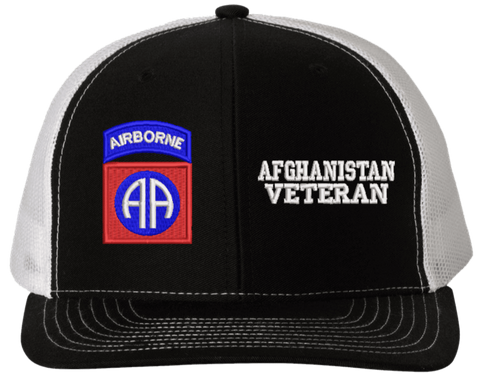 82nd Airborne Afghanistan Veteran Split Cap