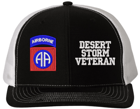 82nd Airborne Desert Storm Veteran Split Cap