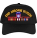 82nd Airborne Division Afghanistan Veteran Embroidered Cap with Ribbons