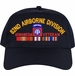82nd Airborne Division Afghanistan Veteran Embroidered Cap with Ribbons