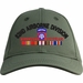 82nd Airborne Division Afghanistan Veteran Embroidered Cap with Ribbons