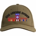 82nd Airborne Division Afghanistan Veteran Embroidered Cap with Ribbons