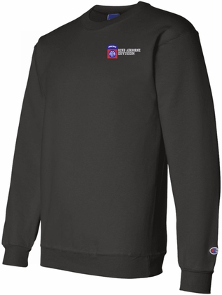 82nd Airborne Division Black Sweatshirt Small