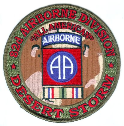 82nd Airborne Division Desert Storm Patch