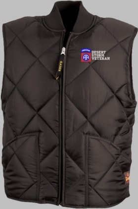82ND Airborne Division Desert Storm Veteran Game Sportswear Finest Vest
