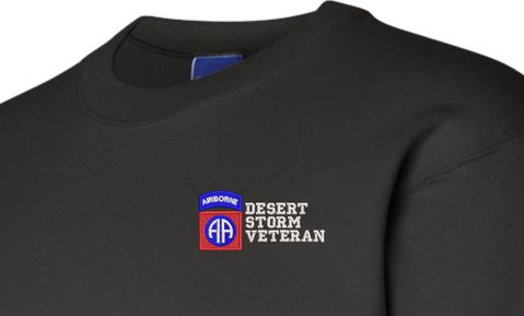 82ND Airborne Division Desert Storm Veteran Sweatshirt