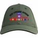 82nd Airborne Division Iraq Veteran Embroidered Cap with Ribbons