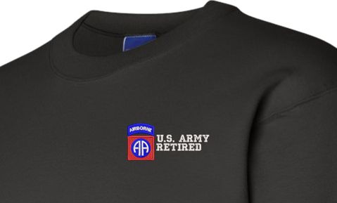 82ND Airborne Division Retired Sweatshirt