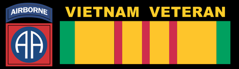 82nd Airborne Division Vietnam Bumper Sticker